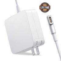Mac Book Air Charger, AC 45W Magsafe L-tip Power Adapter Charger Replacement Compatible with Mac Book Air 11/13 inch (Released Before Mid 2012)