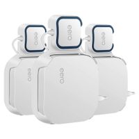 STANSTAR Wall Mount Brackets for EERO Pro WiFi System,Simple and Useful Designed,Space Saving,Sturdy Wall Mount Holder Without Messy Wires or Screws. (3 Pack)