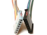 Reverse Wire Harness - Replaces Factory Cut Harness Plugs into The Factory Radio from a Jeep Wrangler 1997 1998 1999 2000 2001 2002 and Chrysler Imperial 1990 1991 1992 1993 1994