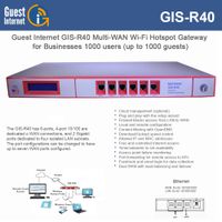 GIS-R40 Hotspot Internet Gateway for 1,000 Concurrent Users
