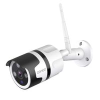 Outdoor IP66 Waterproof Security Camera, Conico 1080P Home Surveillance Camera Wireless IP Camera with Face Sound Motion Detection Night Vision Two Way Audio Cloud Storage 2.4G WiFi Connection