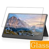 Synvy Tempered Glass Screen Protector for SainSonic EVOPIX 15.6 EP-15 15.6" Display Monitor Visible Area Protective Screen Film Protectors 9H Anti-Scratch Bubble Free