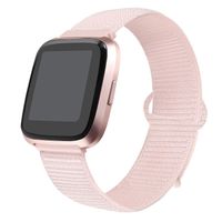 bayite Soft Bands Compatible with Fitbit Versa/Versa 2 Women Men, Breathable Sport Loop Band Replacement Accessories Wristband