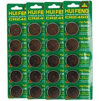 20Pcs CR-2450 3V Button Cell Lithium Batteries Silver