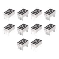uxcell Display Digital Tube Module 1 Bit Common Cathode Red LED for Arduino MCU 10pcs