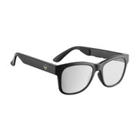 Kodak Prescription Eyeglasses Alien 5 Bone Conduction Glasses Blue Ray Filtering Wireless Bluetooth 4.1 Headphones Myopia Hyperopia Astigmatism Waterproof for iOS Android (Bright Black Frame)