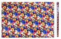 Assorted Colorful Flowers Decorative Giftwrap