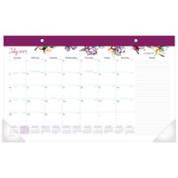 2019-2020 Academic Desk Calendar, Cambridge Monthly Desk Pad Calendar, 17-3/4" x 11", Compact, June (D1012-705A)