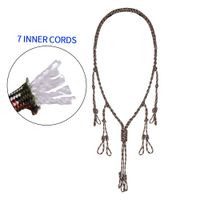 Duck Call Lanyard Paracord Adjustable Loops for Goose Pheasant Waterfowl Predator Deer Military Grade 550 Paracord Hand Braided Adjustable Loops with an Extra Loop