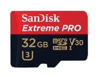 Sandisk MicroSDHC V30 32GB Extreme Pro - SI-PH5H-RB1J