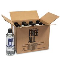 Free All Deep Penetrating Oil - Free Rusted and Frozen Parts - Silicone-Free and Body Shop Safe, 12 Count