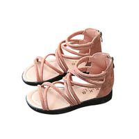 Hemlock Girl Sandals, Infant Kids Girls Flat Shoes Slip On Sandals Bohemia Beach Sandals (3 Years Old, Pink)