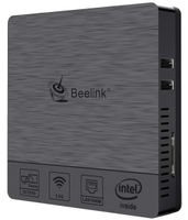 Beelink BT3-Pro 2nd Version Fanless Mini PC, Intel Atom X5-Z8350 Processor, 4GB Memory 64GB Storage, 2.4G/5.8G Dual WiFi, 1000Mbps LAN, BT 4.0, HDMI/VGA Dual Screen Display, 4K UHD Portable Computer