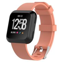 Compatible with Fitbit Versa Bands, SAMMID Classic 5.5-7.1 inch Comfortable Bands Soft Silicone Replacement Accessory Wristband for Fitbit Versa Smart Watch Wrist Strap for Kid Woman Man (A02)