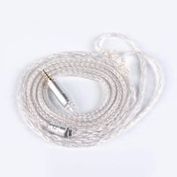 16 Core Silver Plated Upgrade Replacement Audio Cable,HIFIHEAR Earphone Replacement Detachable Cable,Audio Connector Replacement Cable for ZSN ZSN Pro AS16 CCA A10 CA4 C12 Series (C-PIN, 2.5MM)