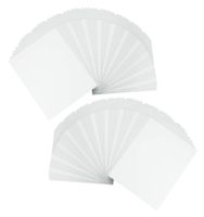 100 8x10 UNCUT mat matboard White Color