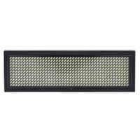 Name Badge, Mini LED Digital Programmable Scrolling Name Message Tag Badge with Magnet/Pin, 10 Display Animations 110-240V(White)