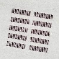 Rectangle Match Strikers 0.50" x 2.00" - Honeycomb Pattern