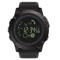 GOKOO Smart Watch for Men with Stopwatch Pedometer Calorie Counter Distance Notifications Alarm Remote Camera Outdoor Sports Smart Watch S10 Black