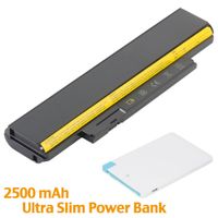 BattpitTM Laptop/Notebook Battery Replacement for Lenovo ThinkPad X131e 3372-3MU (4400 mAh / 49Wh) with 2500mAh Power Bank/External Battery for Micro USB & USB Type C.