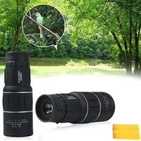 16x52 Dual Focus Optics Zoom Monocular Telescopes, Day and Night Vision, for Birds/Wildlife/hunting/camping/hiking/Tourism/Armoring 66m/ 8000m