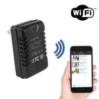 SpygearGadgets WiFi Internet Streaming USB AC Adapter Hidden Nanny Camera - Stream Live Video to iPhone or Android - Model HC410w