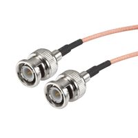 MWRF Source BNC Male to BNC Male RG316 Cable (6 Inches)