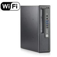 HP Elitedesk 800 G1 USDT, Intel i7-4770s up to 3.9 GHz, 16GB RAM, 240GB SSD, DVD, Windows 7 Professional 64 Bit (Certified Refurbished)