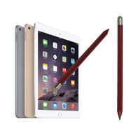 Universal Touch Stylus Pens Lefthigh 2In1 Pencil-Style Universal Capacitive for iPhone Tablet ICA (red)