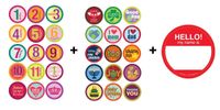 Belly Banter Baby Monthly and Holiday Stickers For Girl - Baby By Month Growth Stickers for Clothing and Baby Scrapbook Keepsakes Stickers - Great Baby Shower Gift and Baby Room Stickers 31 Sticker Bundle Pack