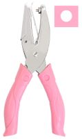 Jeemitery 1/8 Inch Middle Circle Shaped Metal Single Handheld Hole Paper Punch Punchers with Soft-Handled for Tags Clothing Ticket