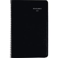 AT-A-GLANCE 2020 Weekly Planner/Appointment Book, DayMinder, 5-1/2" x 8-1/2", Small, Black (G20000)