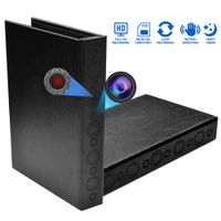 Spy Camera Hardcover Book Hidden Camera HD 1080P Nanny Camera Covert Home Office Security Cam Motion Detection Video Super Night Vision