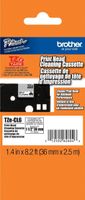2/Pack Genuine Brother 1.5" (36mm) Black on White Flexible Cable and Wire wire/cable TZe P-touch Tapes for Brother PT-9700PC, PT9700PC Label Maker