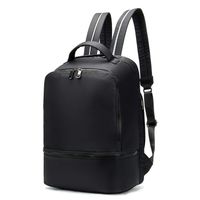 Unisex Backpack Laptop Shoulder Bag Waterproof Collage School Book Bag Casual Lightweight Travel Back Pack (BackPack①-Black)