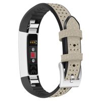 KaiCran Fashion Replacement TPU Leather Band Strap Bracelet For Fitbit Alta HR/Fitbit Alta (Coffee)