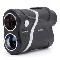 MOESAPU USB Rechargeable Laser Golf Range Finder Without Slope 5-656 Yards 7X with Pinseeker Technology, Range, Speed, Angle, Height Measurement Rangefinder for Hunting (M-600VH)