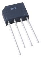NTE Electronics NTE5320 Single Phase Bridge Rectifier, Full Wave, 4 Amps Maximum Average Forward Output Current, 1000V Maximum Recurrent Peak Reverse Voltage