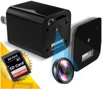 Hidden Mini Spy Camera | 1080P Full HD | Charger | Has Motion Detection | Loop Recording | Flash Transfer Stick | for Protection and Surveillance of Your Home and Offic (32 GB)