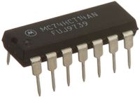 Major Brands 74HCT14 ICS and Semiconductors, Hex Schmitt Trigger Inverter (Pack of 15)