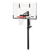 Lifetime 54" Steel Framed Shatterproof Backboard, In-Ground Basketball System
