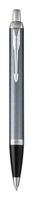 Parker IM Ballpoint Pen, Light Blue Grey and Chrome  with Medium Point Black Ink Refill, Gift Box (1975564)