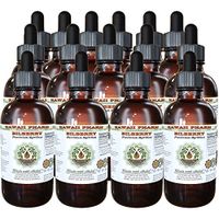 Bilberry Alcohol-Free Liquid Extract, Bilberry (Vaccinium Myrtillus) Dried Berry Glycerite Hawaii Pharm Natural Herbal Supplement 15x4 oz