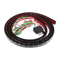LED Tailgate Light Bar Running/Brake/Reverse/Rear Waterproof Red&White Tail Light Strip for Pickup,Car,Truck (49 inch)