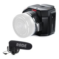 Blackmagic Design Micro Cinema Camera Body Only, with Micro Four Thirds Lens Mount, 13 Stops of Dynamic Range ... (Pro Kit)