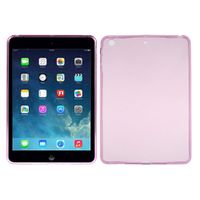 Iusun TPU Silicone Resistant Cover Case Back Shell For iPad mini 1 2 3 Retina (Pink)