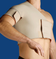 Thermoskin Single Shoulder Support, Beige, Left, X-Small