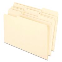 Earthwise by Pendaflex 76520 Recycled Paper File Folder, 1/3 Cut, Lgl, Manila (Box of 100)