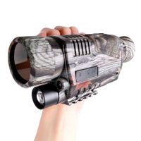 KYLINDRE Monocular Night Vision, Digital Infrared Telescope with Built-in Photo Shoot Camera Video Recording for Hunting Long Range in Night