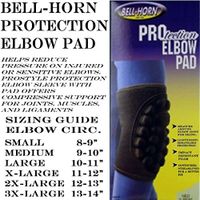 PROtection Elbow Pad by Bell Horn (Medium (9-10"))